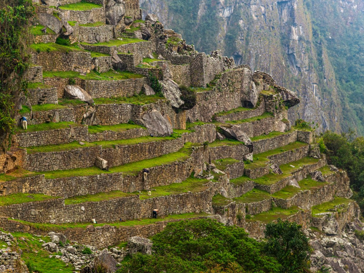 Mury Starożytnego miasta Machu Picchu   (Peru: Machu Picchu, 2023)